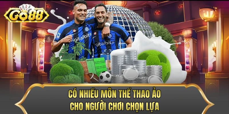 Có nhiều môn thể thao ảo cho người chơi chọn lựa
